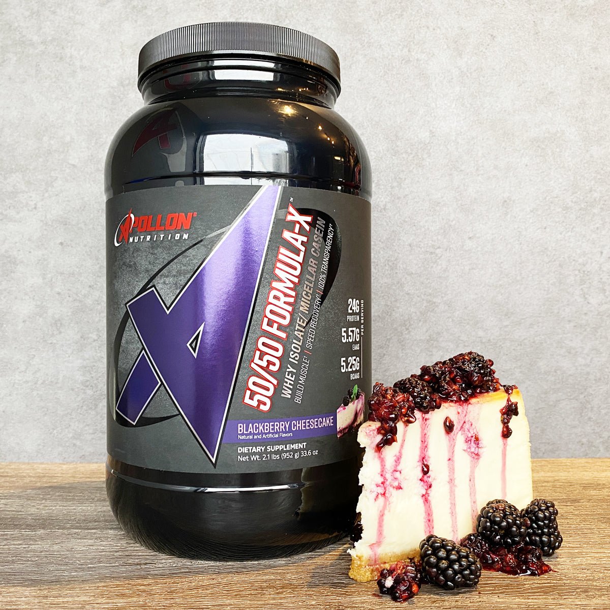 BLACKBERRY CHEESECAKE - Delicious Apollon Recipe - Apollon Nutrition