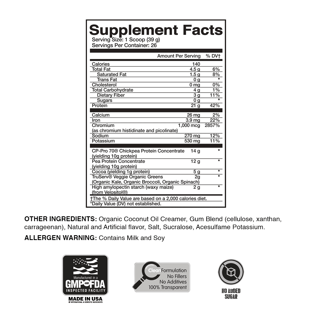 50/50 Formula V Vegan Protein - Apollon Nutrition - 850042072684 -