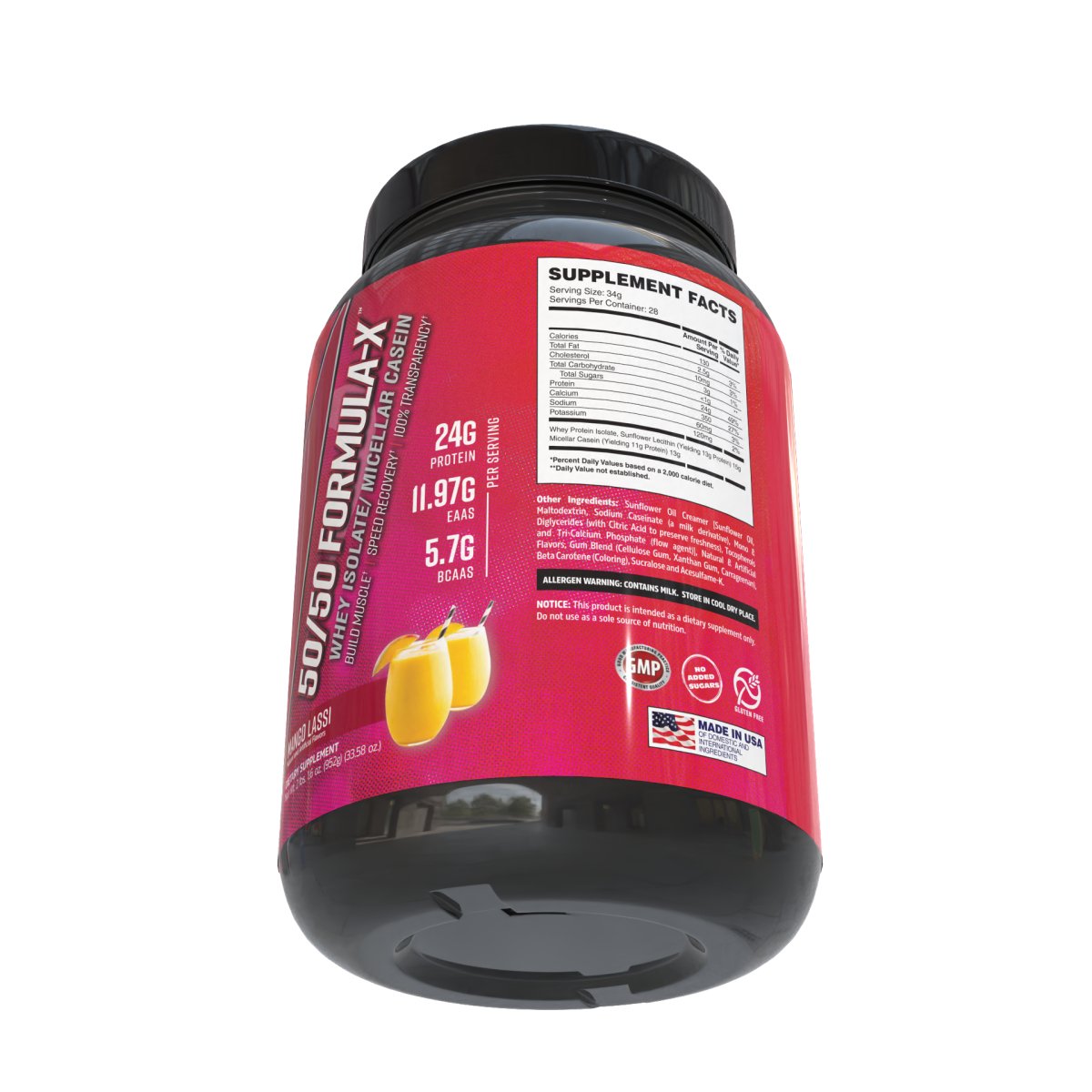50/50 Formula X Protein - Apollon Nutrition - 850042072813 -