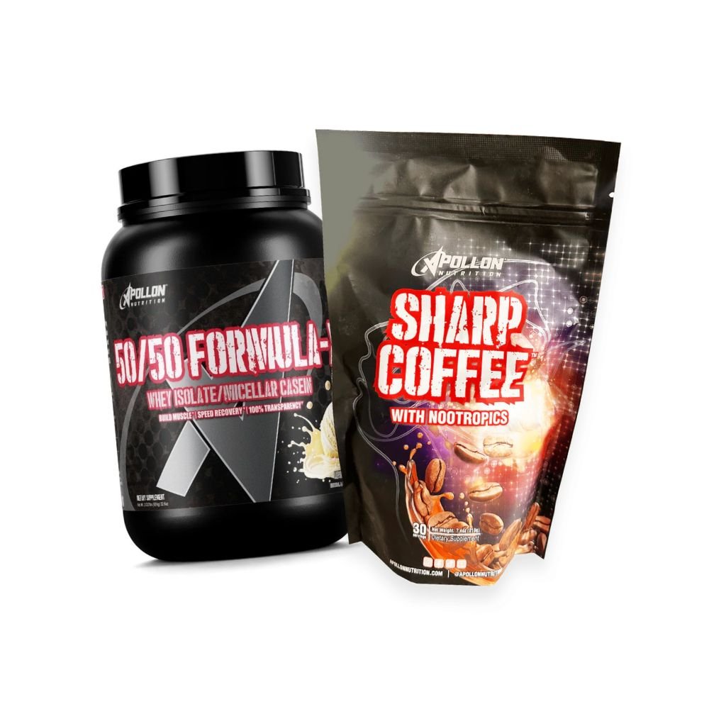 50/50 Formula - X + Sharp Coffee Bundle - Apollon Nutrition - -