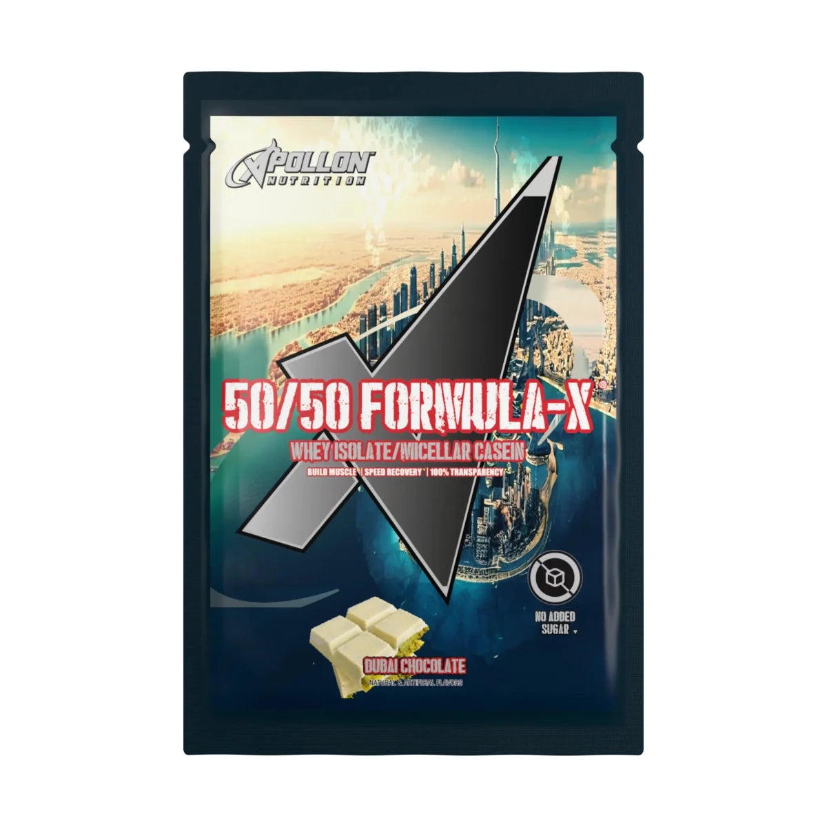 50/50 Protein Blend Formula X Single Serves - Apollon Nutrition--