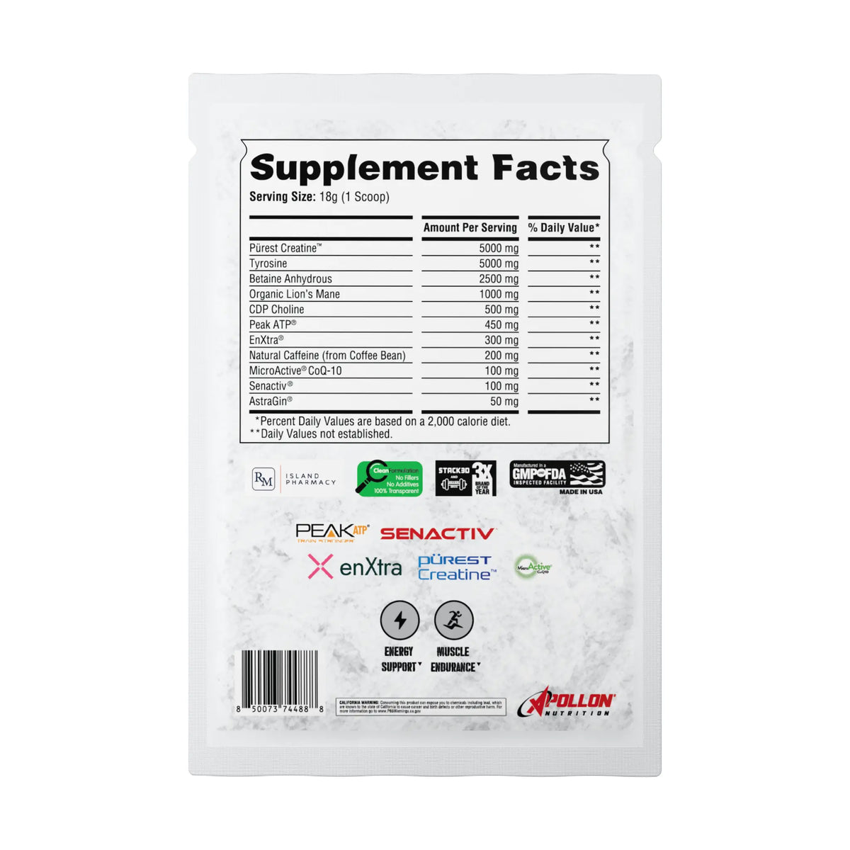 Cyclone Pre-workout Single Serve