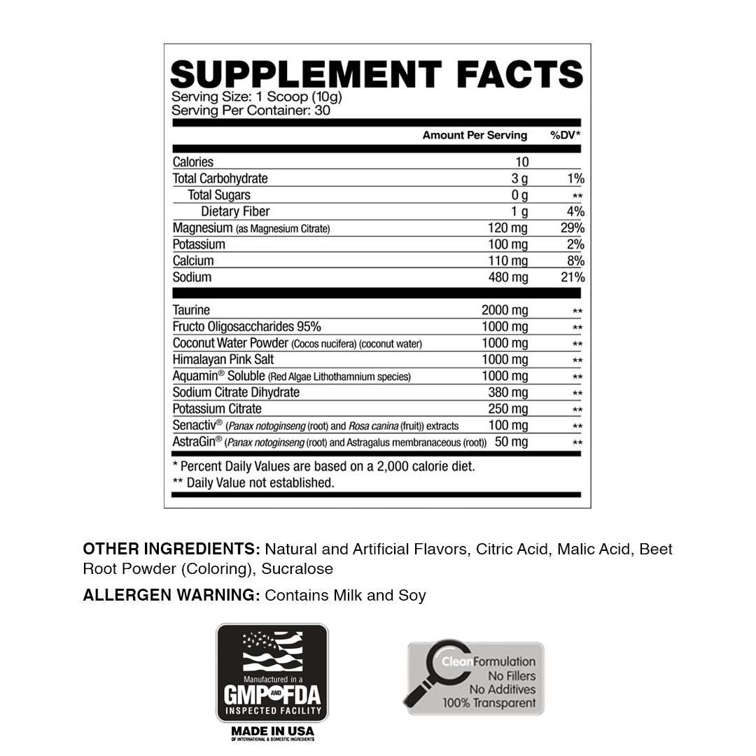 Hydration & Recovery - Premium Electrolyte Endurance Formula