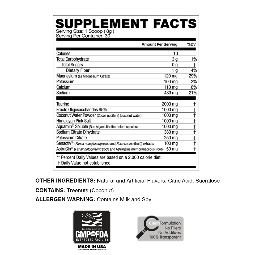 Hydration & Recovery - Premium Electrolyte Endurance Formula