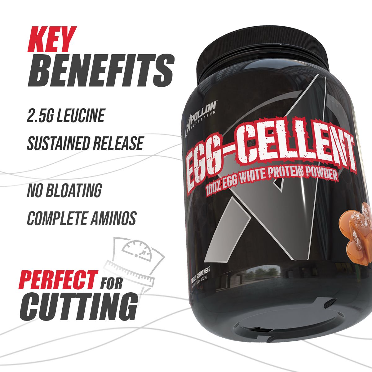 Egg-cellent - Premium Grade Pure Egg Protein Powder