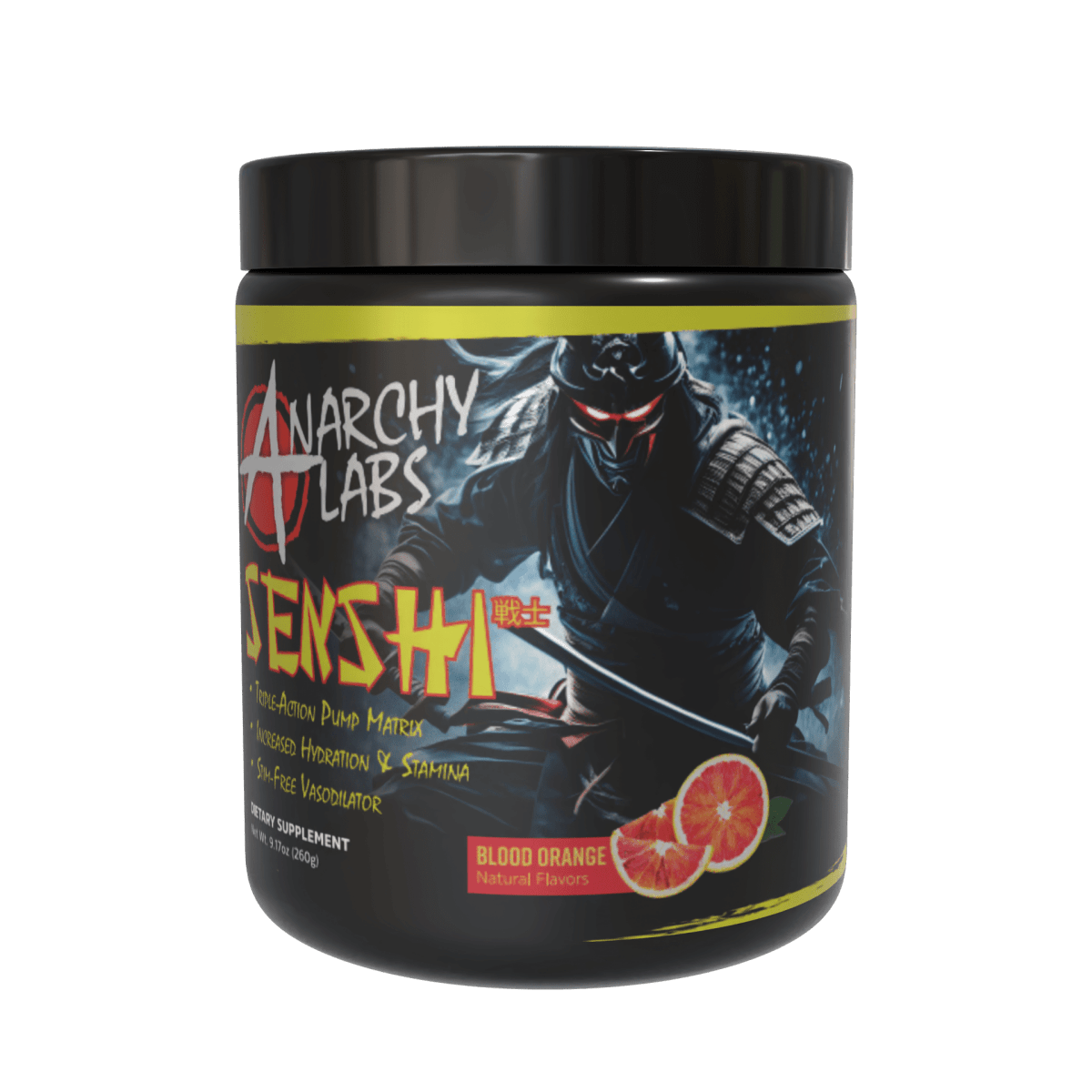Anarchy Senshi Stim - Free Pre - workout - Apollon Nutrition - -