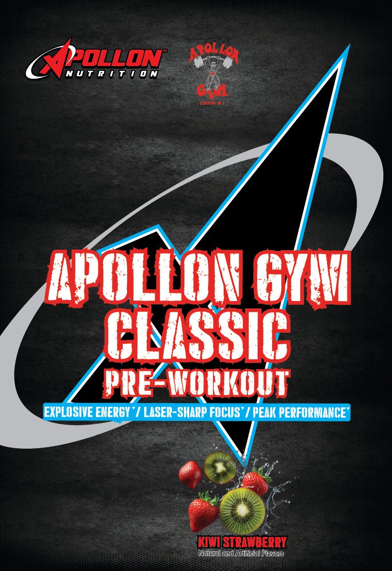 Apollon Gym Classic Pre - Workout Single Serve - Apollon Nutrition - -