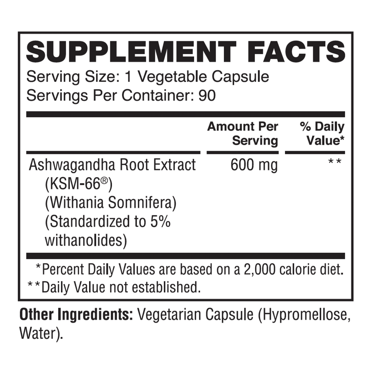 Ashwagandha KSM - 66 - Apollon Nutrition - 850042072998 -