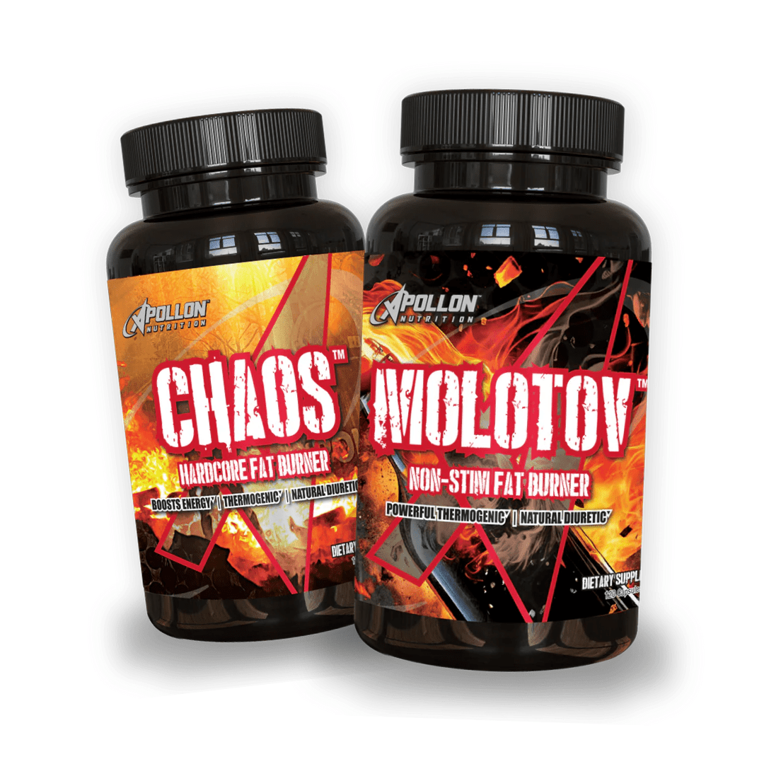CHAOS + MOLOTOV 24/7 FAT DESTRUCTION STACK - Apollon Nutrition - -