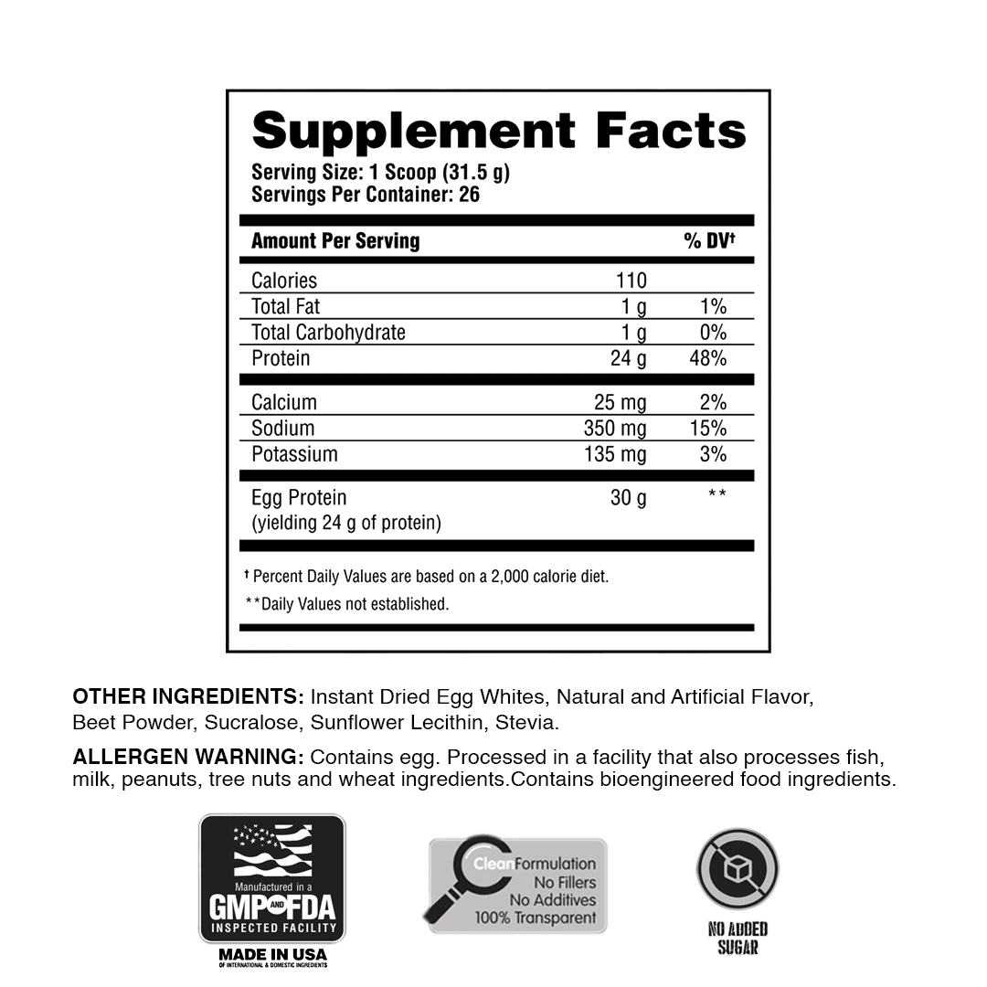 Egg - cellent - Premium Grade Pure Egg Protein Powder - Apollon Nutrition - 850059973578 -