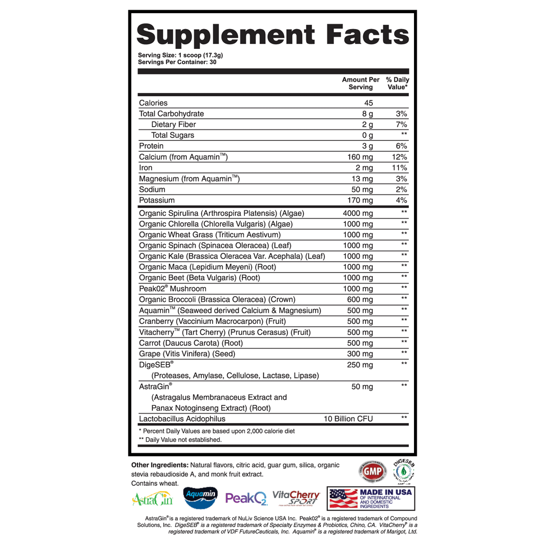 Greens - Apollon Nutrition -