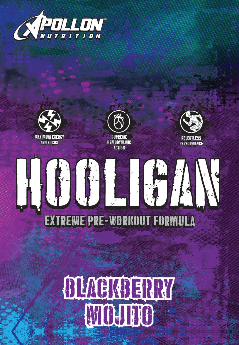 Hooligan Extreme Pre - workout Single Serve - Apollon Nutrition - -