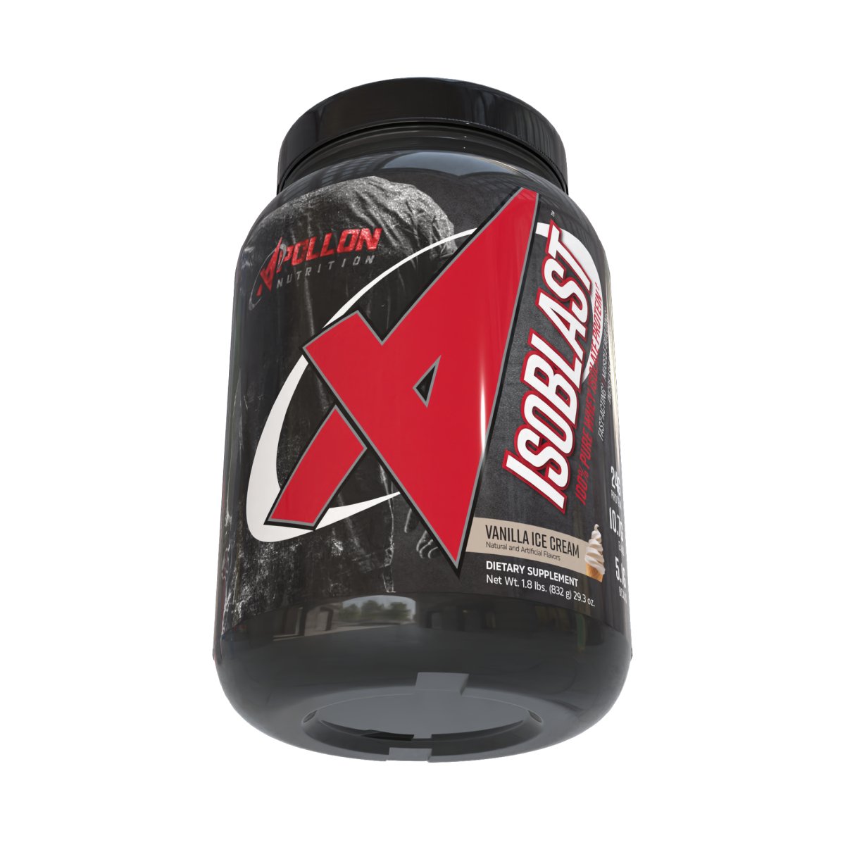 Isoblast - 100% Pure Whey Isolate Protein - Apollon Nutrition - 850862007705 -