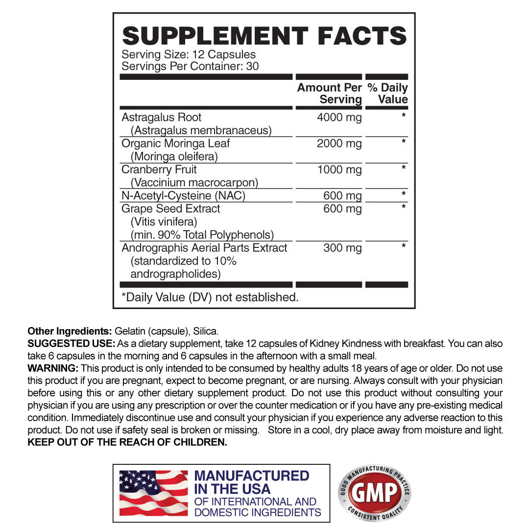 Kidney Kindness - Daily Support & Protection - Apollon Nutrition -