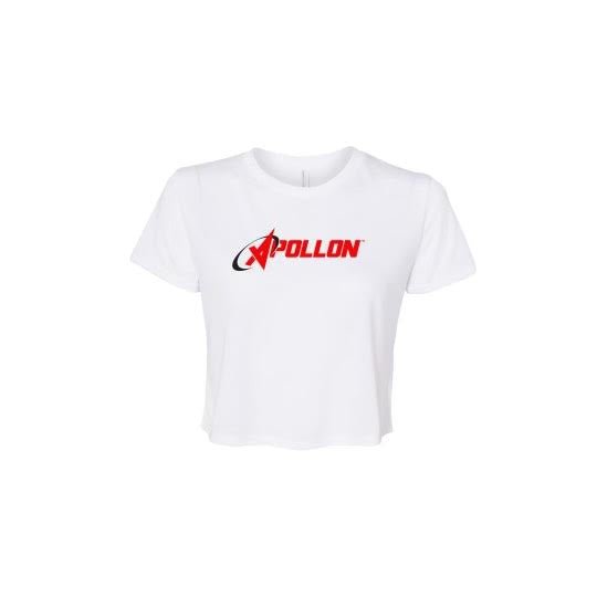 Ladies' Flowy Cropped T - Shirt - Apollon Nutrition -