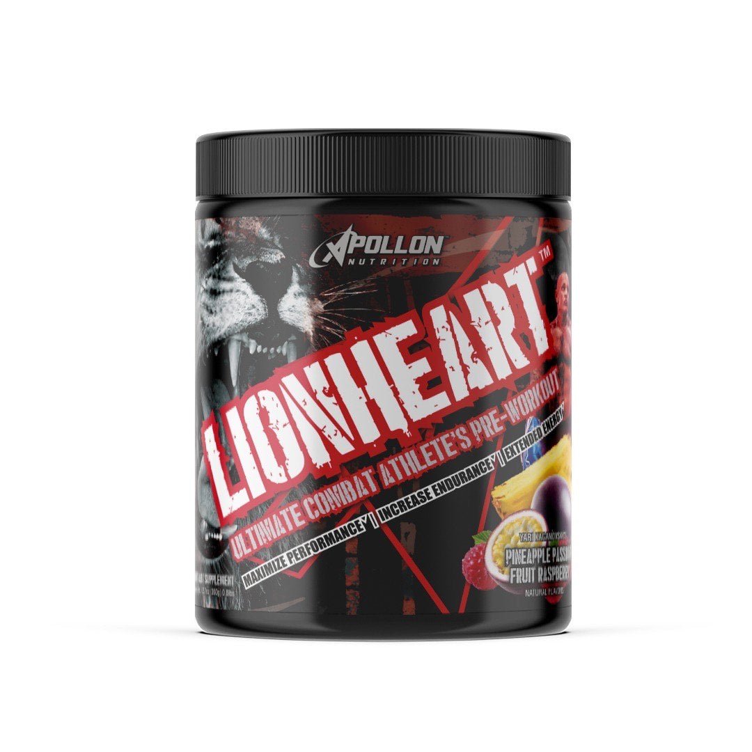Lionheart - Combat Athlete Pre - workout - Apollon Nutrition - -