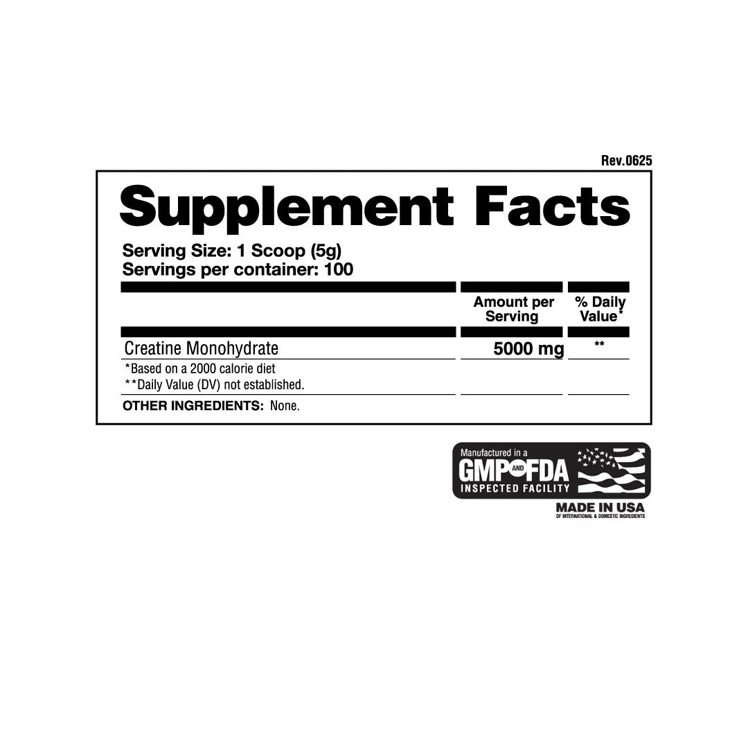 Micronized Creatine Monohydrate - Apollon Nutrition - 850862007194 -