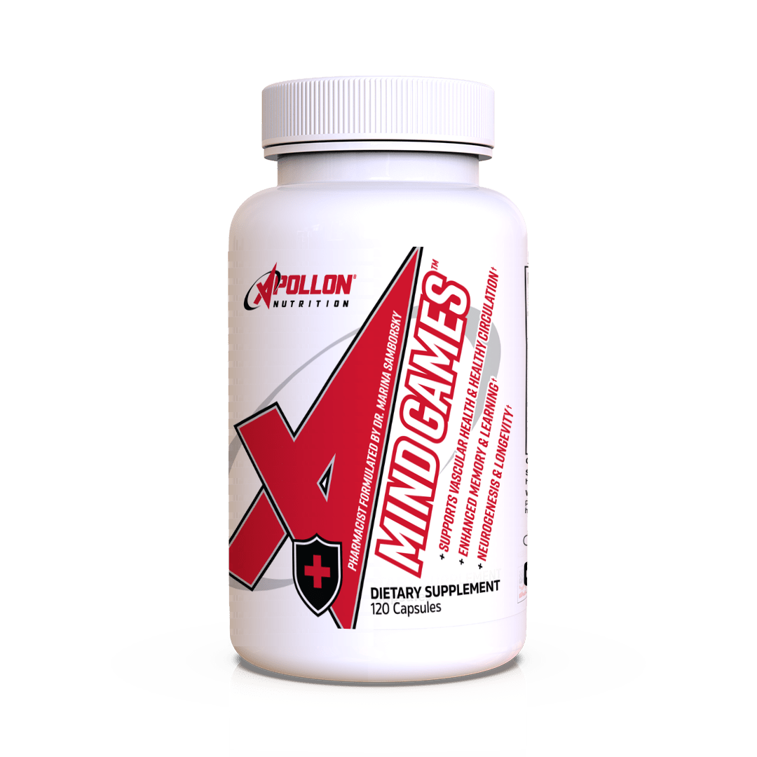 Mind Games - Neurocognitive & Longevity Optimizer - Apollon Nutrition -