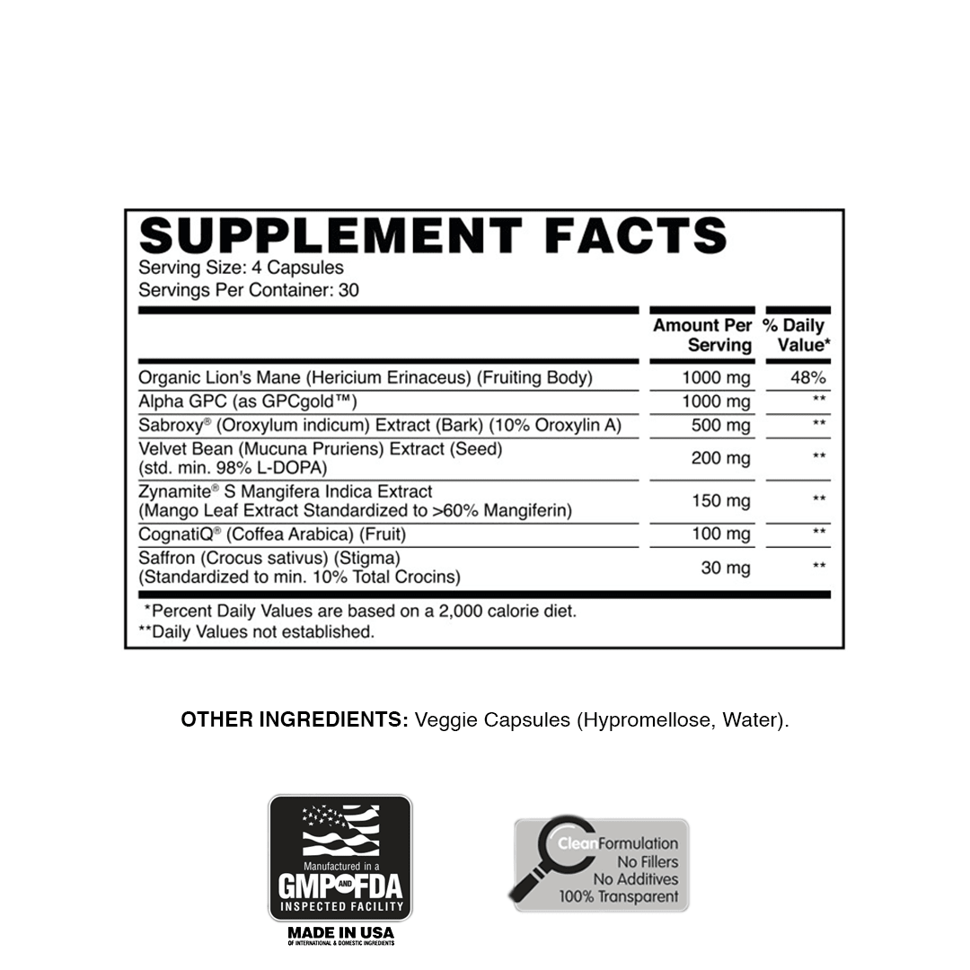 Mind Games - Neurocognitive & Longevity Optimizer - Apollon Nutrition - -