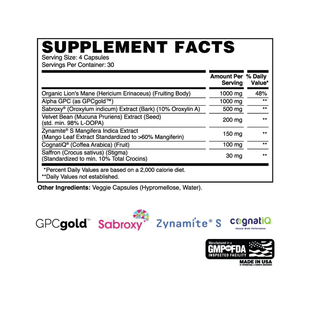 Mind Games - Neurocognitive & Longevity Optimizer - Apollon Nutrition -