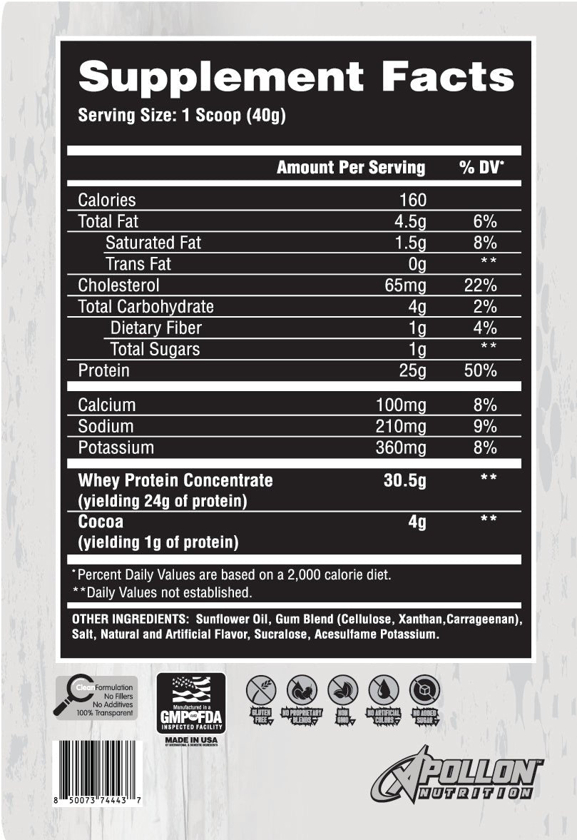 No Whey Out Protein Single Serve - Apollon Nutrition - -