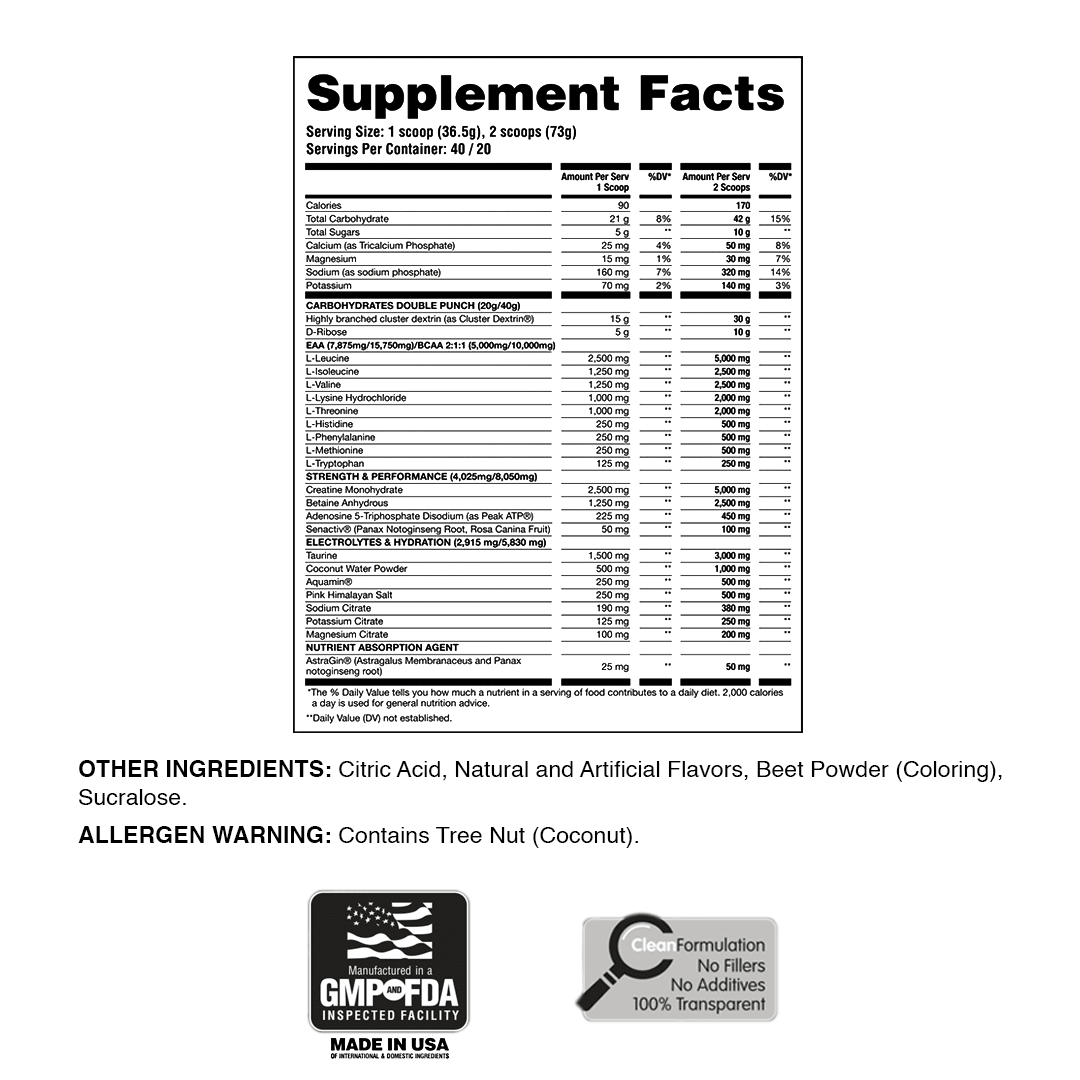 Over The Top - Full Spectrum Intra - workout - Apollon Nutrition - -