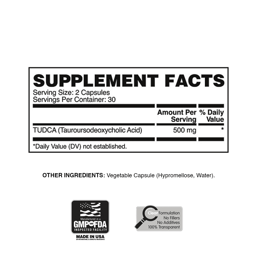 TUDCA - Liver Health Support - Apollon Nutrition - 850042072264 -