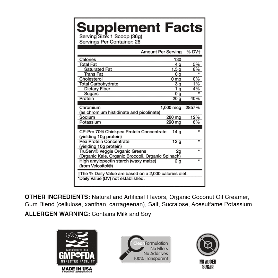 50/50 Formula V Vegan Protein - Apollon Nutrition - 850042072691 - 