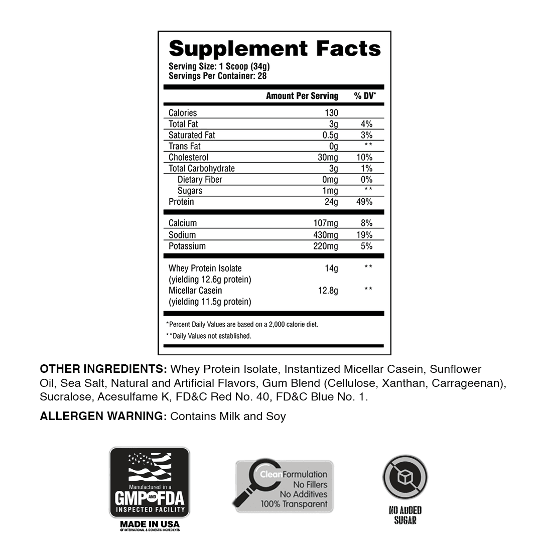 50/50 Formula X Protein Blend - Apollon Nutrition - 850042072233 - 