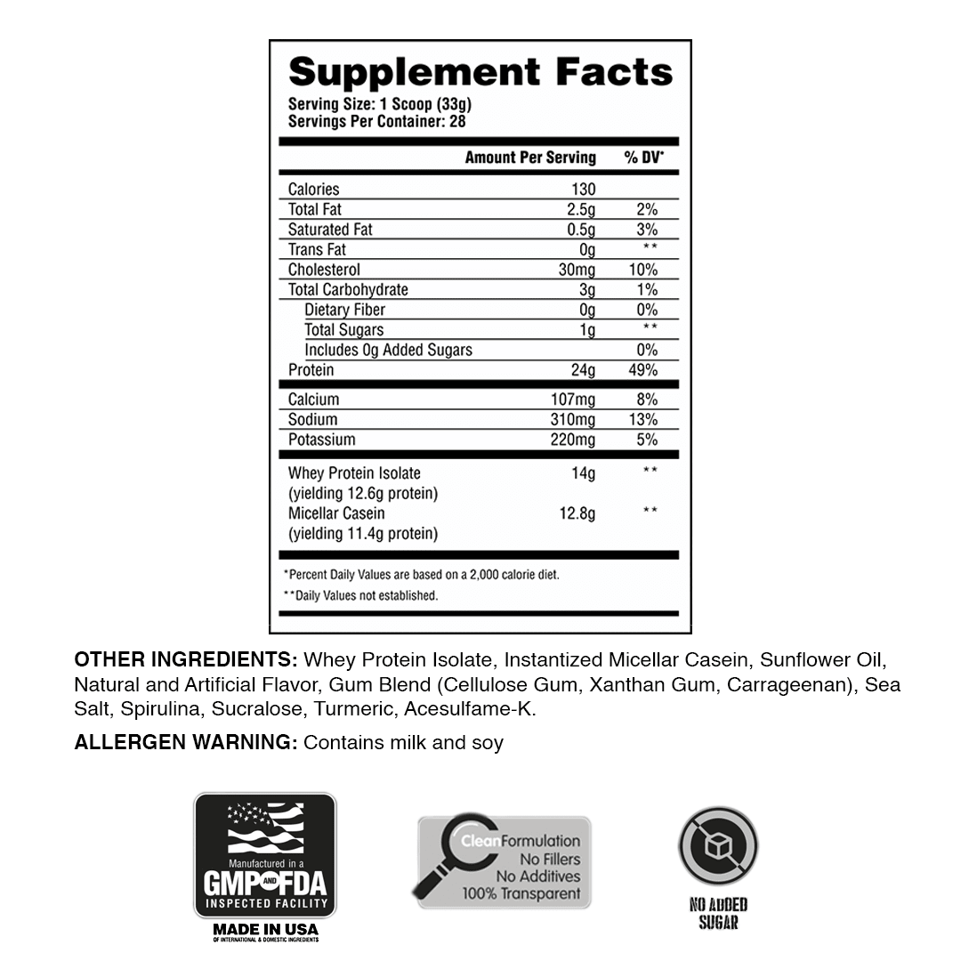 50/50 Formula X Protein Blend - Apollon Nutrition - 850059973592 - 