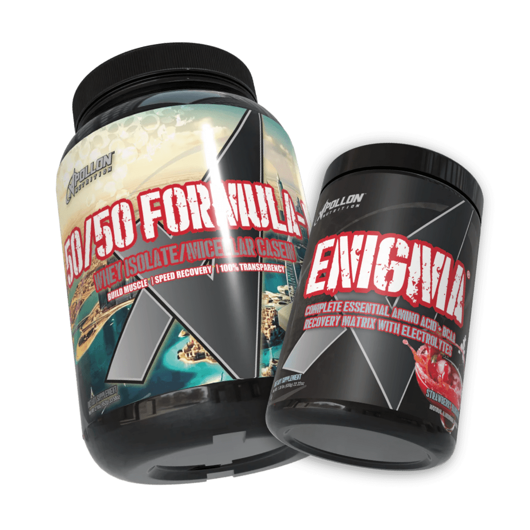 50/50 Formula X Protein + Enigma EAA & BCAA BUNDLE - Apollon Nutrition - 