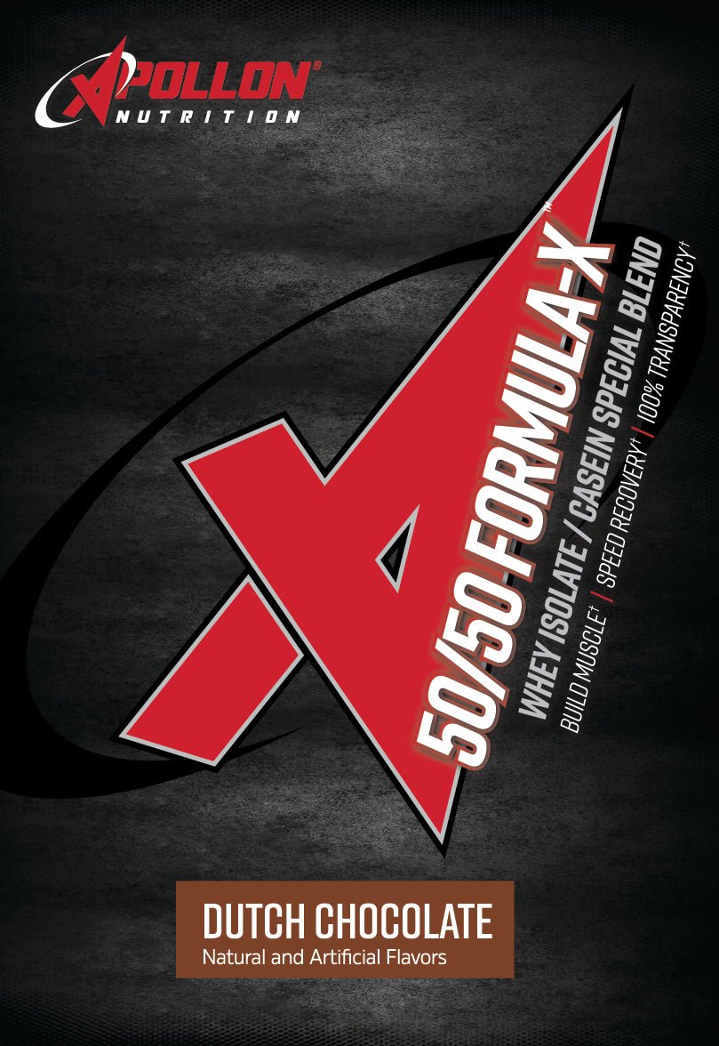 50/50 Protein Blend Formula X Single Serves - Apollon Nutrition -  - 
