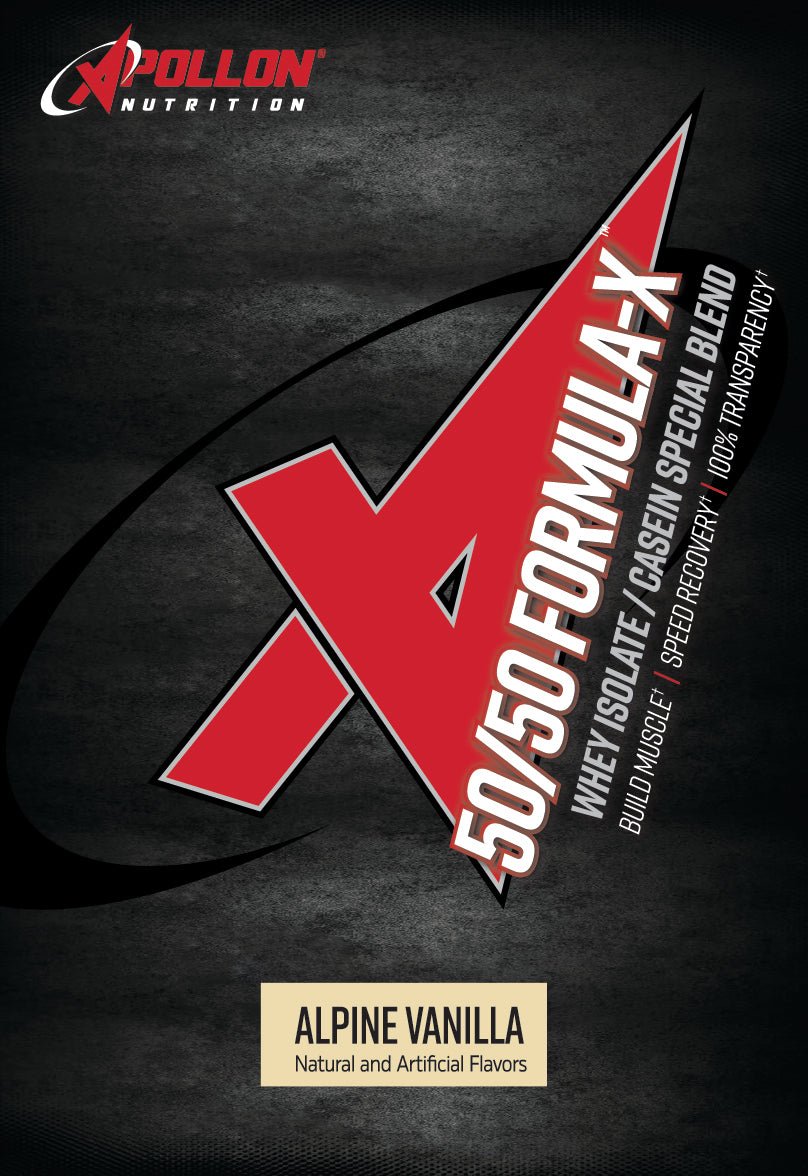 50/50 Protein Blend Formula X Single Serves - Apollon Nutrition -  - 
