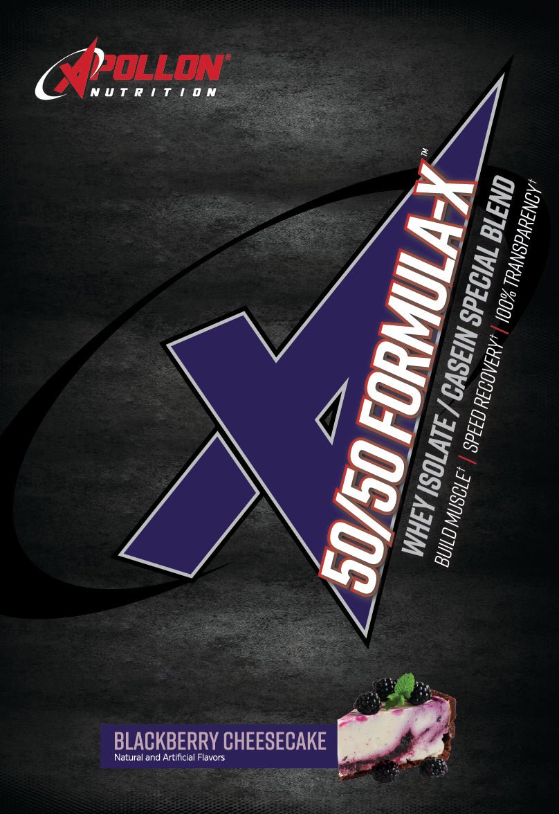 50/50 Protein Blend Formula X Single Serves - Apollon Nutrition -  - 