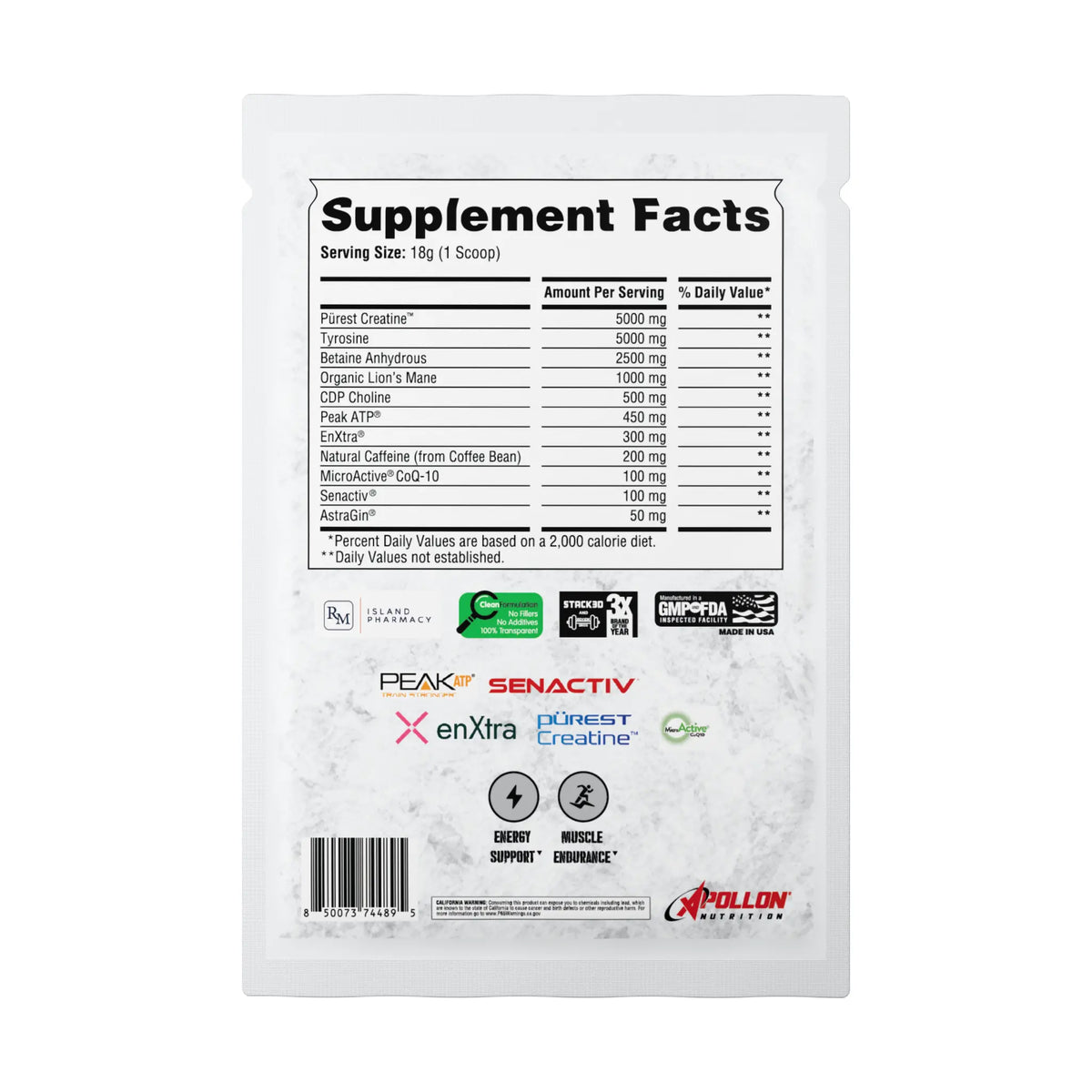 Cyclone Pre-workout Single Serve