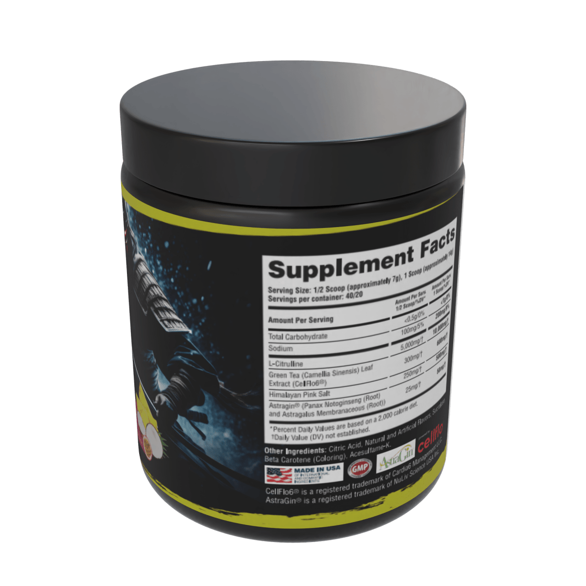 Anarchy Senshi Stim - Free Pre - workout - Apollon Nutrition -  - 