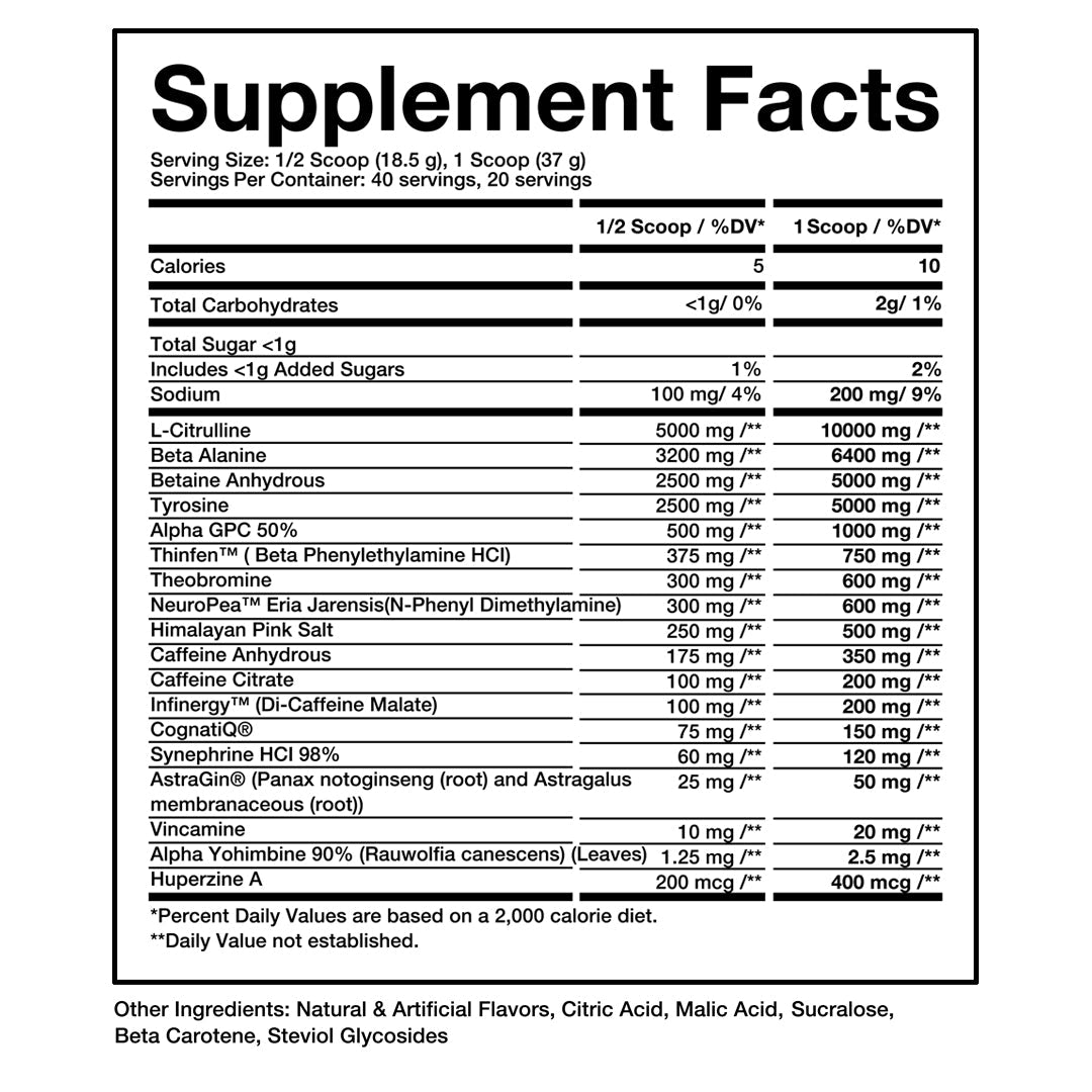 Assassin - Ultimate Anarchy Pre - workout (Launching Midnight 12/31) - Apollon Nutrition -  - 