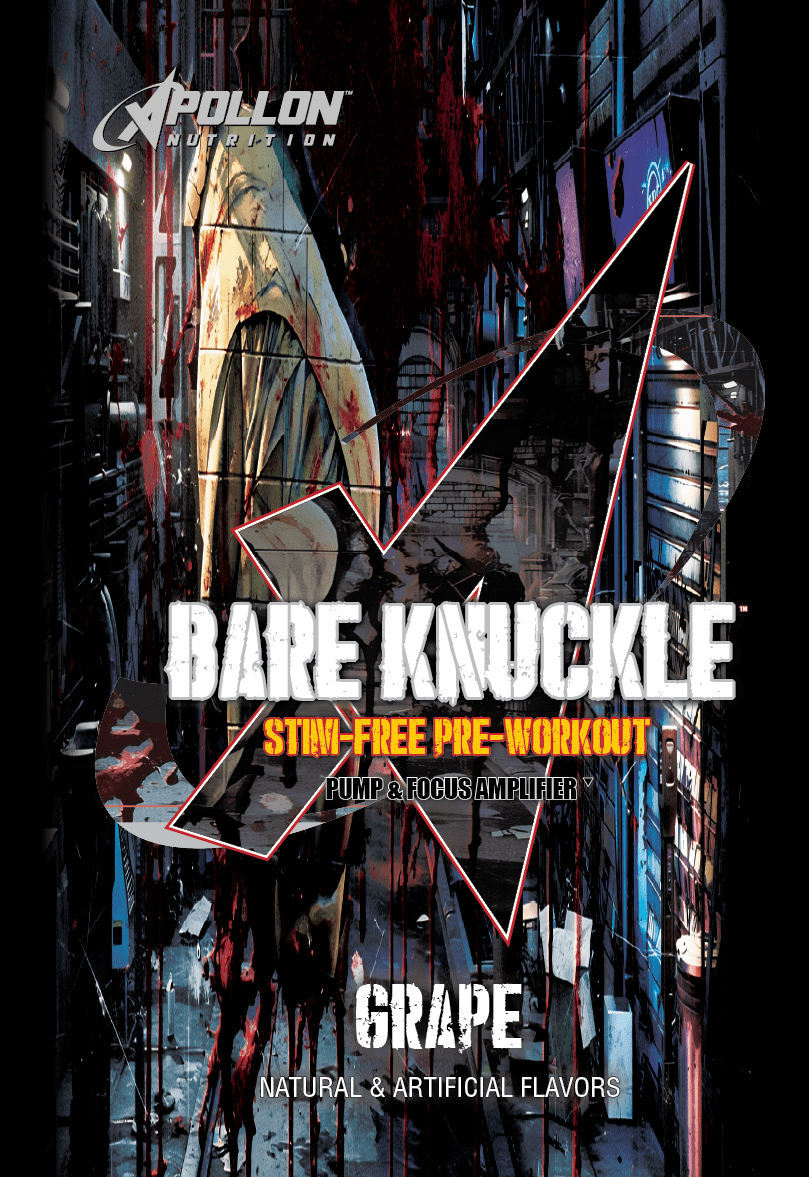 BAREKNUCKLE - STIM FREE PRE-WORKOUT SAMPLE - Apollon Nutrition--
