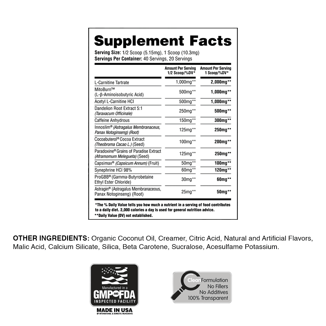 Black Tulip Thermogenic Pre Workout Powder - Apollon Nutrition -  - 