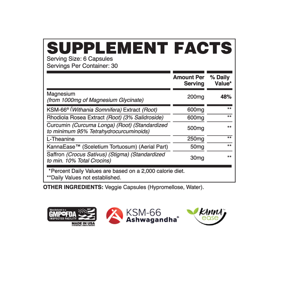 Chill Pills - Stress Relief Formula - Apollon Nutrition - 850042072714 - 
