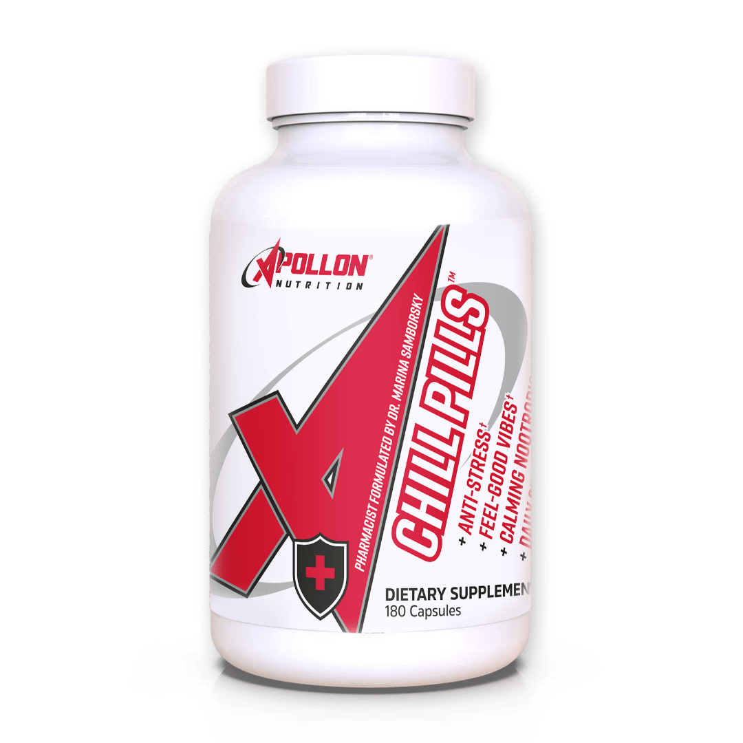 Chill Pills - Stress Relief Formula - Apollon Nutrition - 850042072714 - 