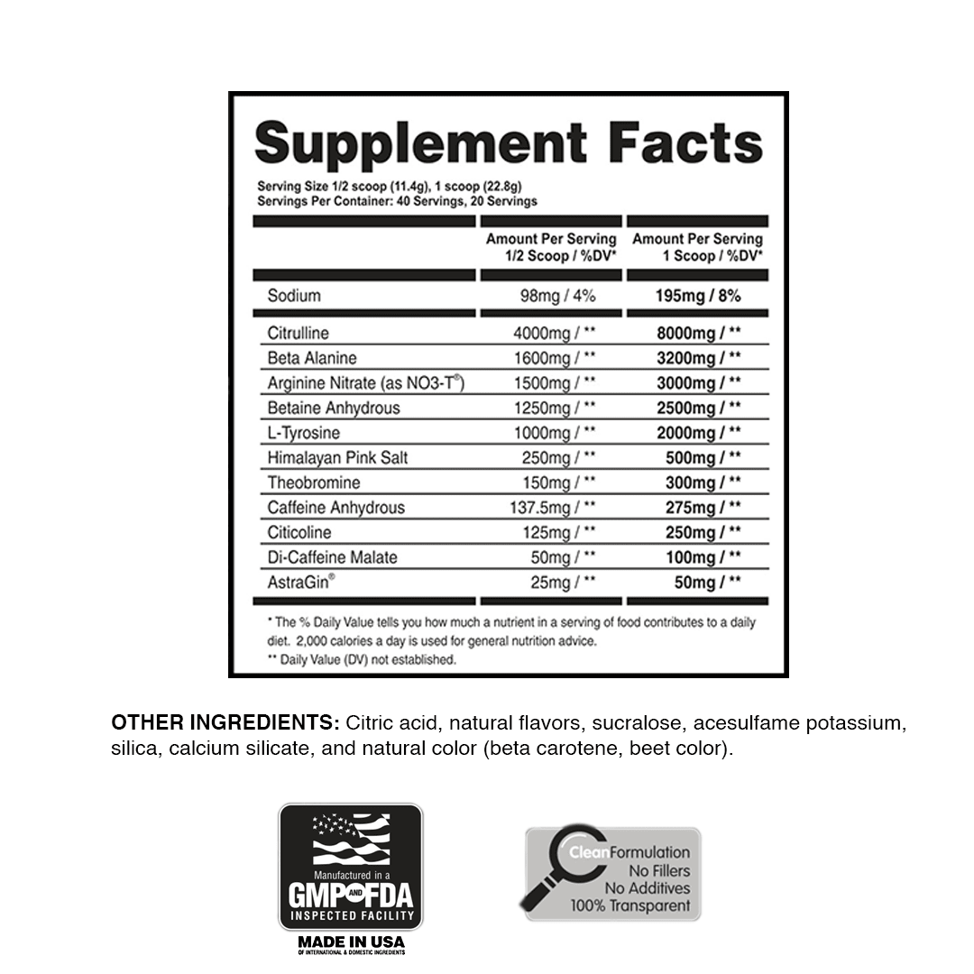 Desperado Pre - workout - Apollon Nutrition -  - 