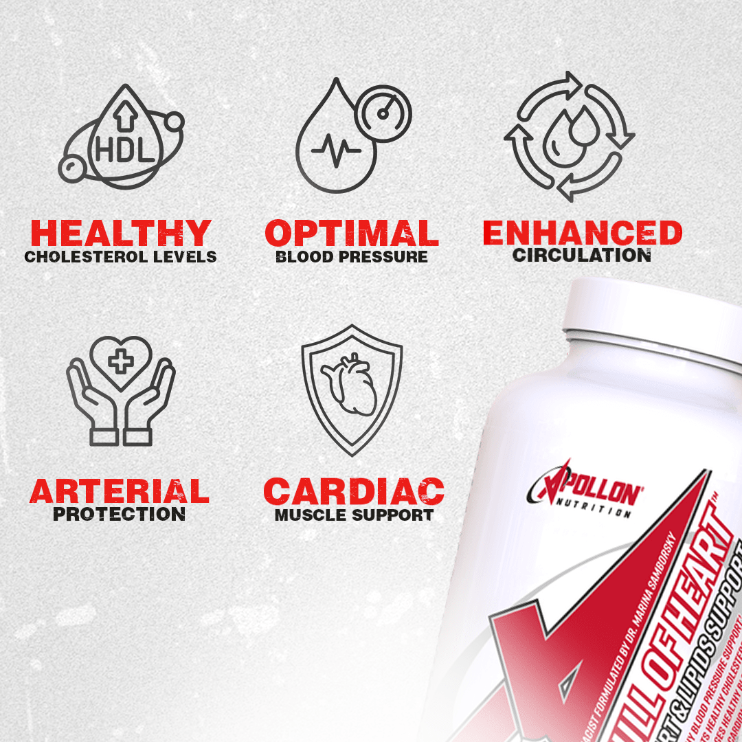 Full of Heart - Premium Cardiovascular Support - Apollon Nutrition--
