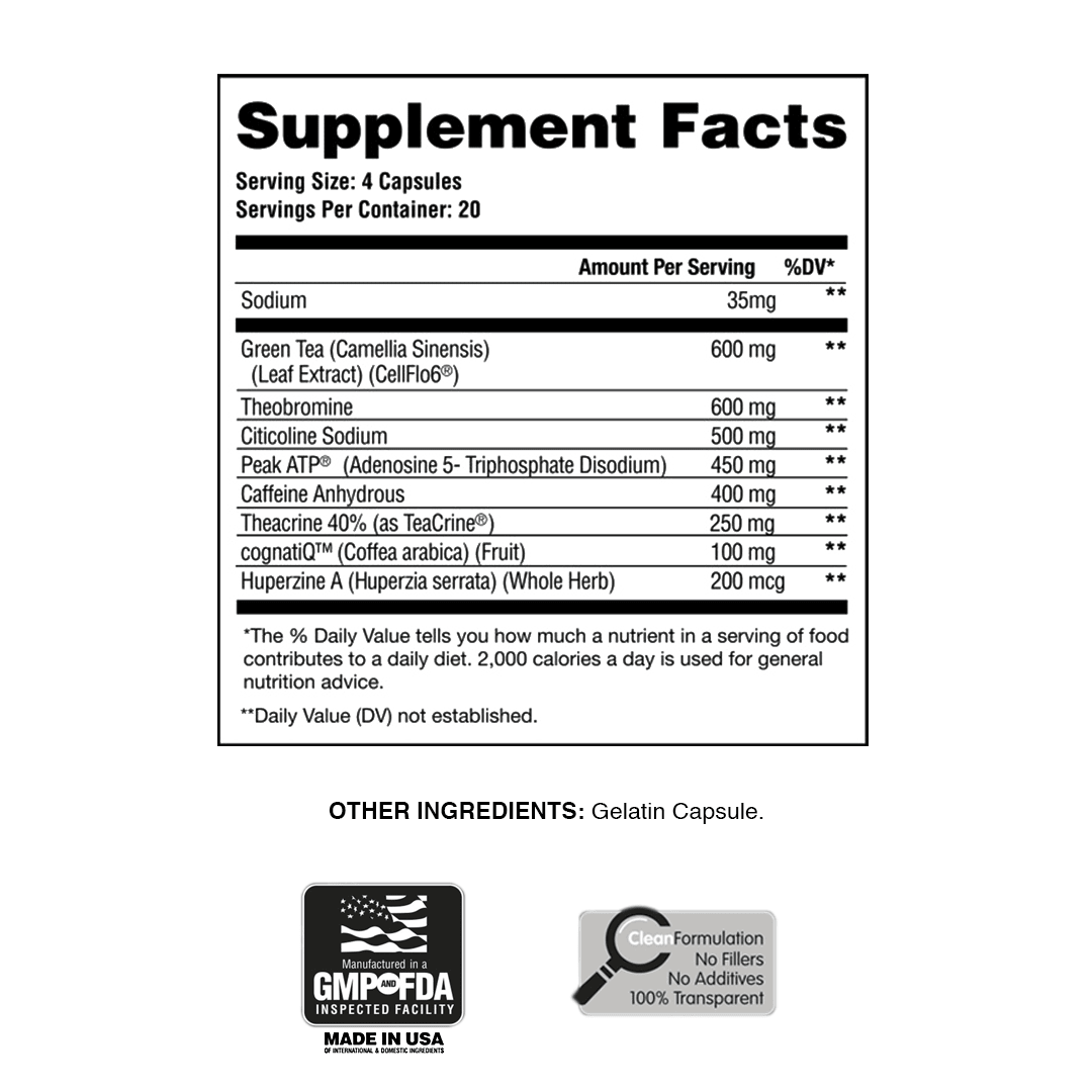 Furiosa - Performance Maximizing Pre - Workout Capsules - Apollon Nutrition -  - 