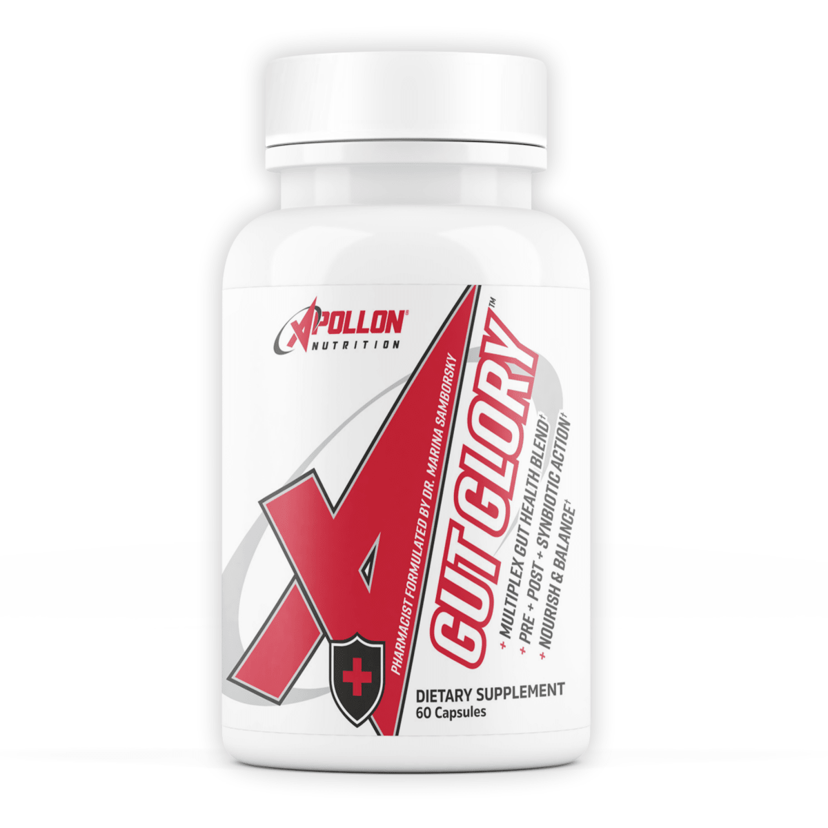 Gut Glory - Prebiotic, Postbiotic, Synbiotic - Apollon Nutrition - 850042072608 - 