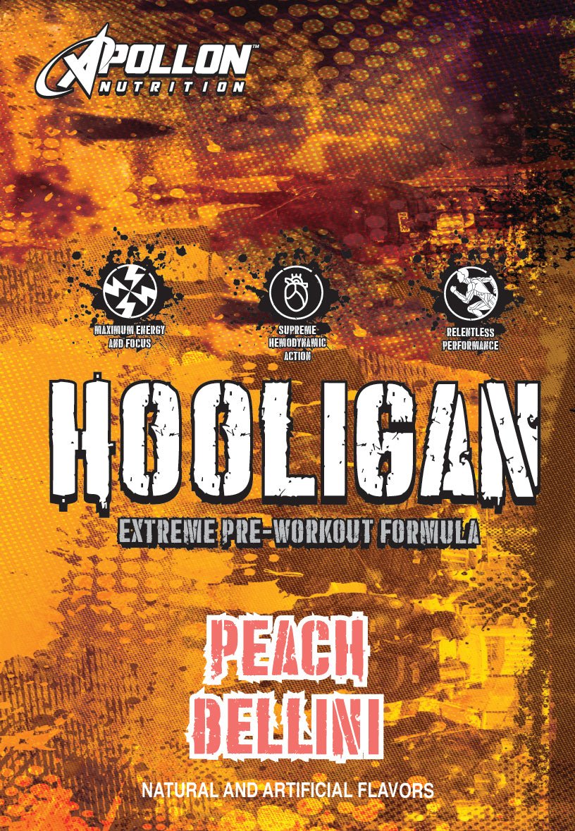 Hooligan Extreme Pre - workout Single Serve - Apollon Nutrition -  - 