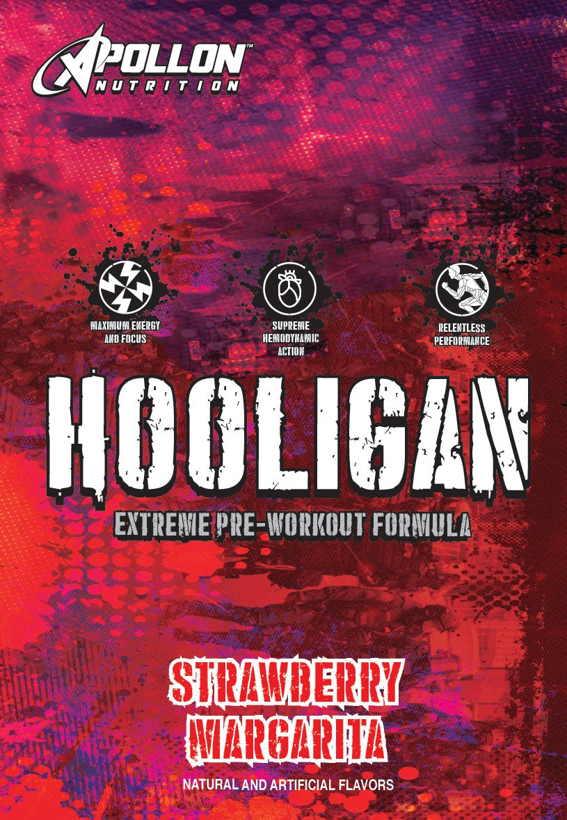 Hooligan Extreme Pre - workout Single Serve - Apollon Nutrition -  - 