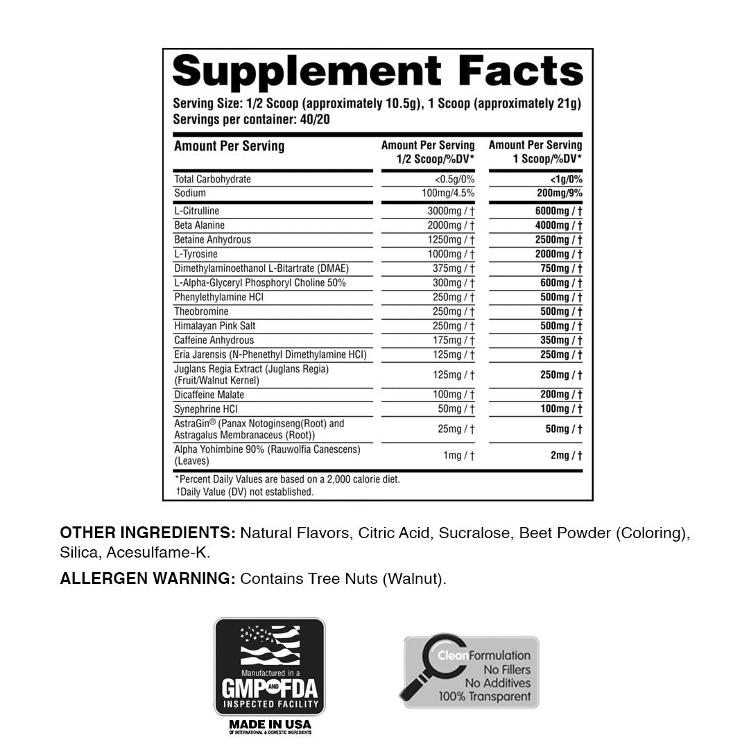 JAWAN – High - Octane Pre - Workout - Apollon Nutrition - 850059973158 - 