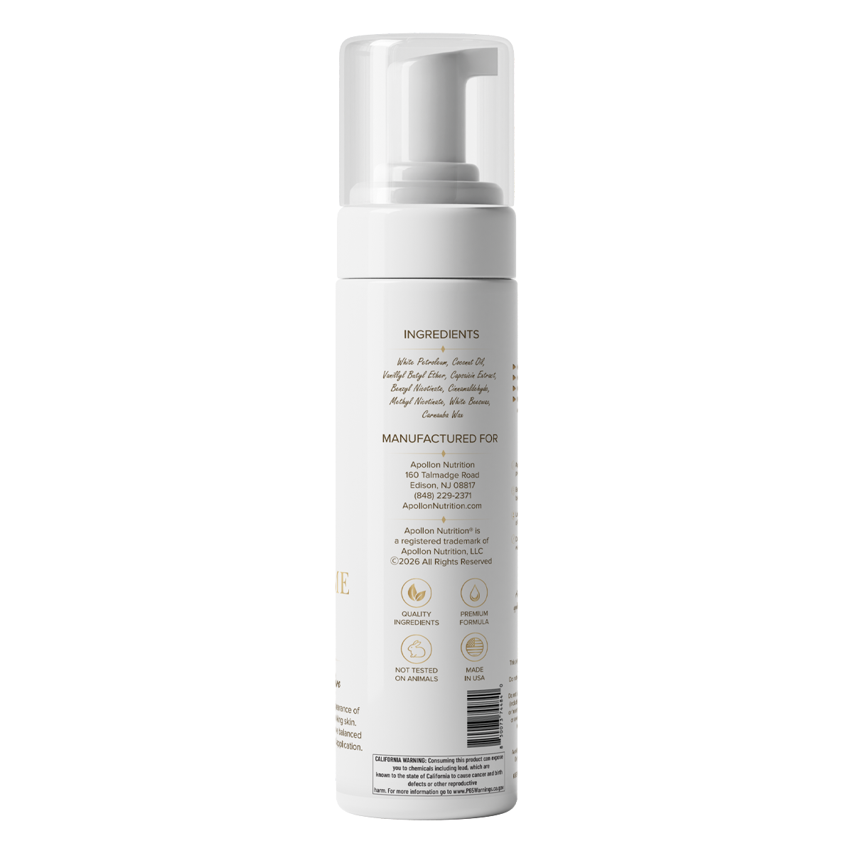 Apollon Nutrition Sculpting Cream