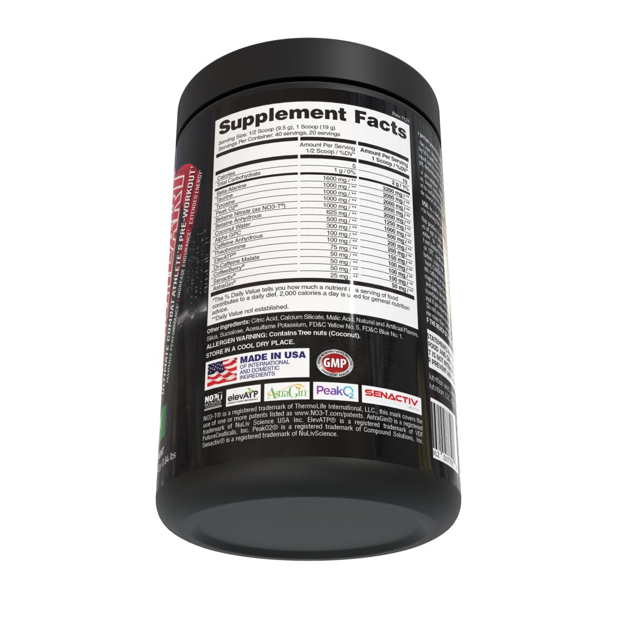 Lionheart - Ultimate Combat Athlete Pre - workout - Apollon Nutrition - 